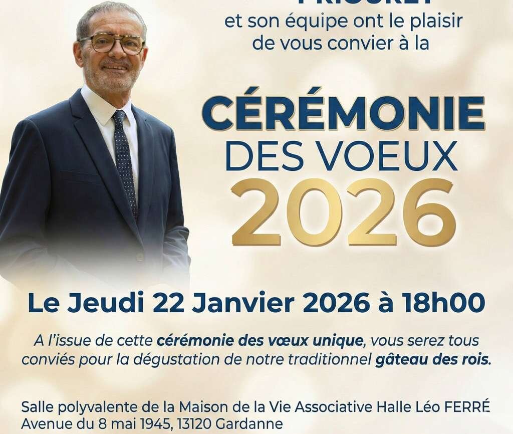 Vœux 2026 Gardanne