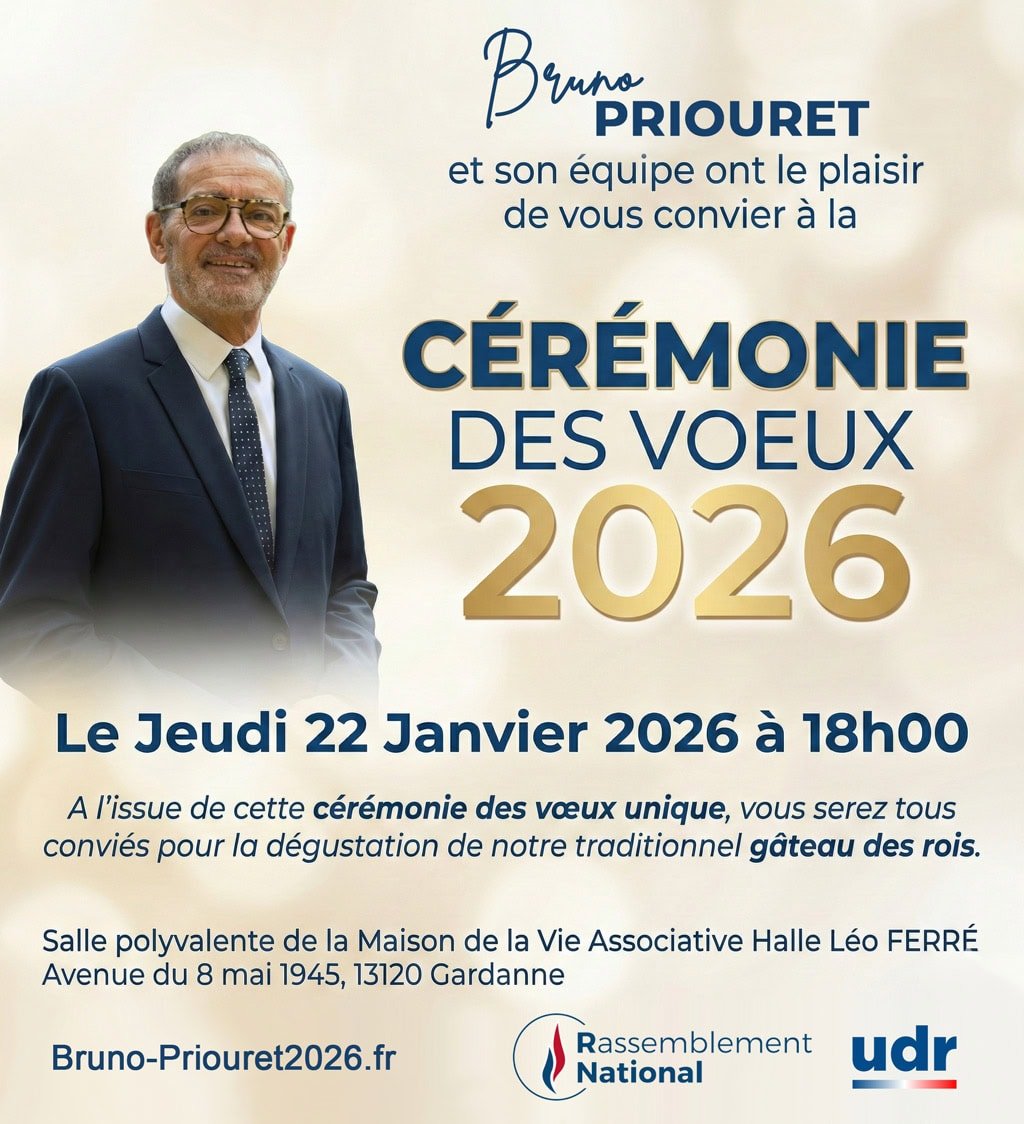 Vœux 2026 Gardanne